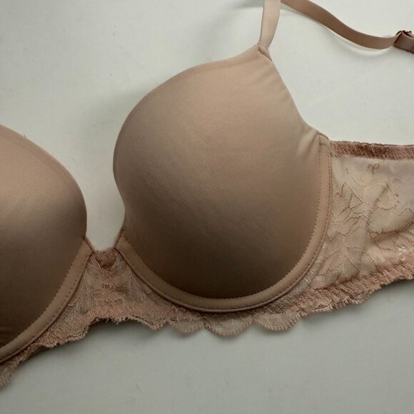 Natori Womens Statement Contour Underwire Bra Cameo Rose Size 32D - Picture 3 of 8